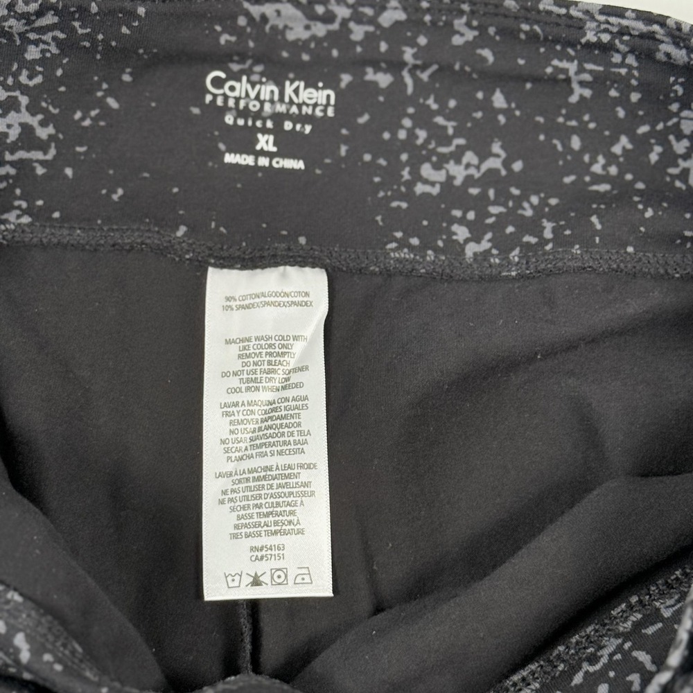 Calvin Klein Performance Pants XL Quick Dry Leggings Activewear Athleisure Sport - Picture 5 of 13